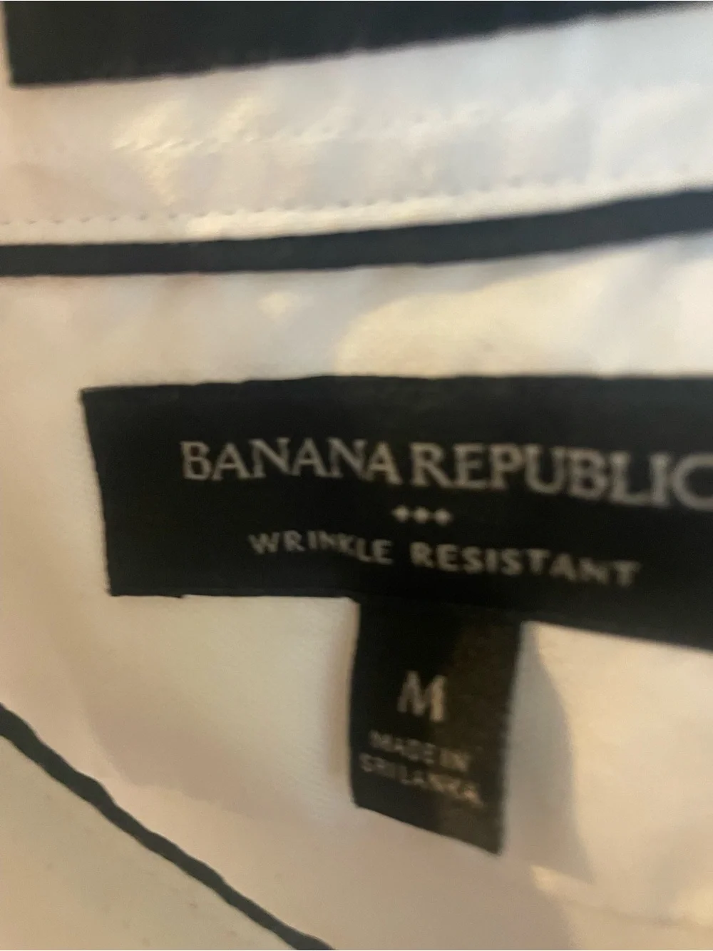 Banana Republic crisp white